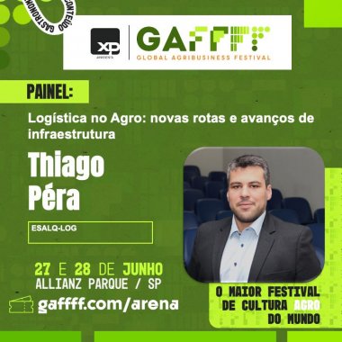 ESALQ-LOG estará presente no Global Agribusiness Forum