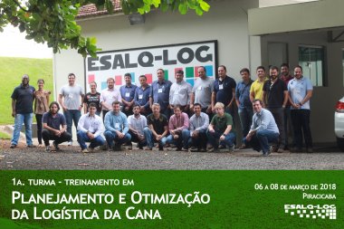 Treinamento de Otimização da Logística da Cana apresentou ferramentas para o planejamento do setor sucroenergético