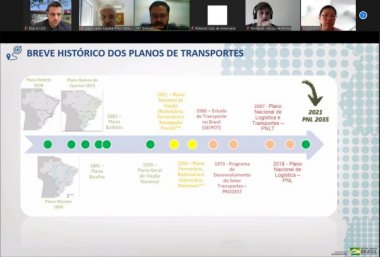 Diretor do Departamento de Política e Planejamento Integrado do Ministério da Infraestrutura apresenta PNL 2035