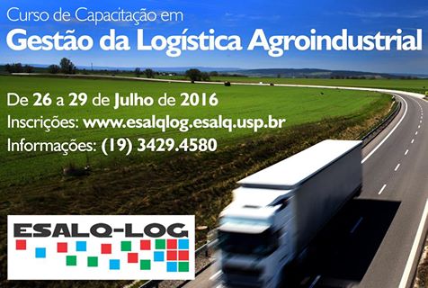 14º Treinamento de Gestão da Logística Agroindustrial